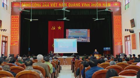 Tuy&ecirc;n truyền t&igrave;nh h&igrave;nh an ninh biển, đảo