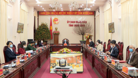 Hội nghị trực tuyến to&agrave;n quốc triển khai c&ocirc;ng t&aacute;c y tế năm 2022