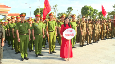 Tăng cường đảm bảo ANTT, ATGT phục vụ Đại hội Đảng c&aacute;c cấp