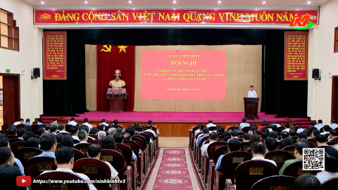 Hội nghị nghi&ecirc;n cứu, học tập, tuy&ecirc;n truyền v&agrave; triển khai thực hiện c&aacute;c văn bản của Trung ương v&agrave; của tỉnh