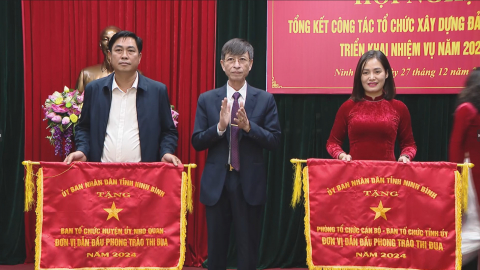 Tổng kết c&ocirc;ng t&aacute;c tổ chức x&acirc;y dựng Đảng năm 2024