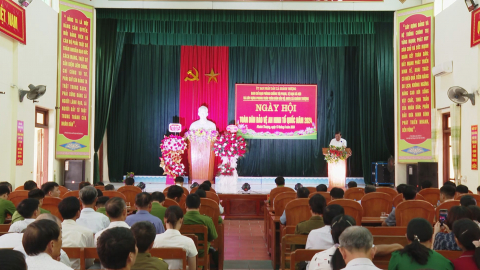 X&atilde; Kh&aacute;nh Thượng tổ chức Ng&agrave;y hội to&agrave;n d&acirc;n bảo vệ an ninh Tổ quốc năm 2024