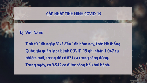 Cập nhật Covid-19 Tối ng&agrave;y 1/6/2022