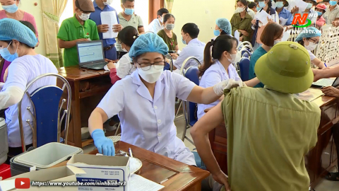 Tăng cường đảm bảo an to&agrave;n ph&ograve;ng dịch tại điểm ti&ecirc;m vắc xin