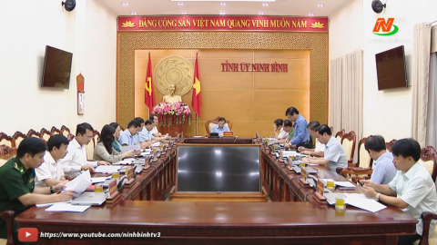 Thường trực Tỉnh ủy triển khai nhiệm vụ th&aacute;ng 9/2022