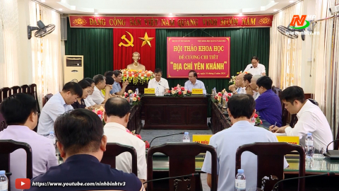 Hội thảo đề cương chi tiết cuốn s&aacute;ch "Địa ch&iacute; Y&ecirc;n Kh&aacute;nh"