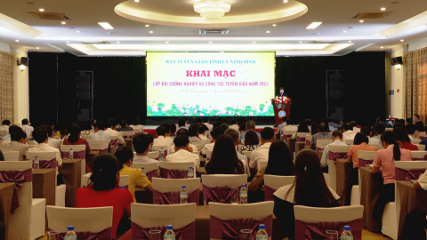 Bồi dưỡng nghiệp vụ c&ocirc;ng t&aacute;c Tuy&ecirc;n gi&aacute;o năm 2024 