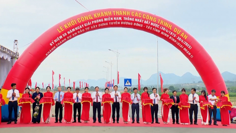 Đẩy mạnh khởi c&ocirc;ng, kh&aacute;nh th&agrave;nh c&aacute;c c&ocirc;ng tr&igrave;nh ch&agrave;o mừng Đại hội Đảng bộ c&aacute;c cấp