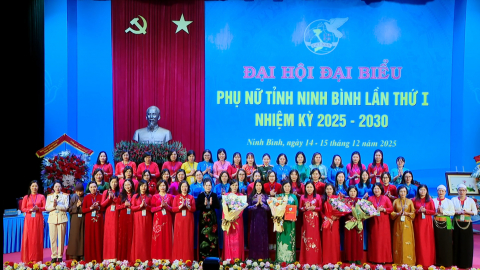 Đại hội đại biểu Phụ nữ tỉnh Ninh B&igrave;nh lần thứ I, nhiệm kỳ 2025-2030