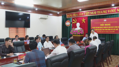 Ủy ban Trung ương MTTQ Việt Nam khảo s&aacute;t tại Ninh B&igrave;nh