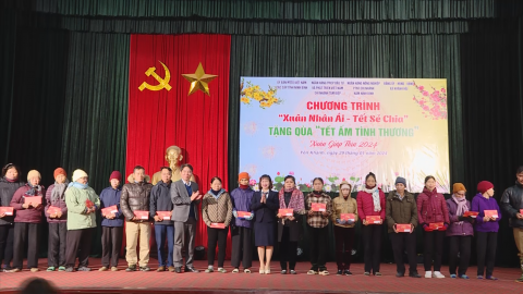 Chương tr&igrave;nh &ldquo;Xu&acirc;n nh&acirc;n &aacute;i - Tết sẻ chia&rdquo; tại Y&ecirc;n Kh&aacute;nh