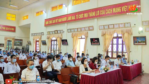 Đo&agrave;n ĐBQH tỉnh tiếp x&uacute;c cử tri huyện Y&ecirc;n M&ocirc;