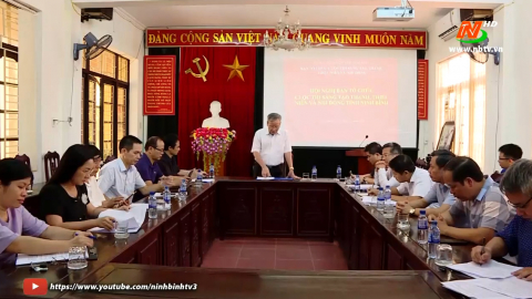 Hội nghị Ban Tổ chức Cuộc thi s&aacute;ng tạo thanh thiếu ni&ecirc;n v&agrave; nhi đồng tỉnh Ninh B&igrave;nh lần thứ XIII