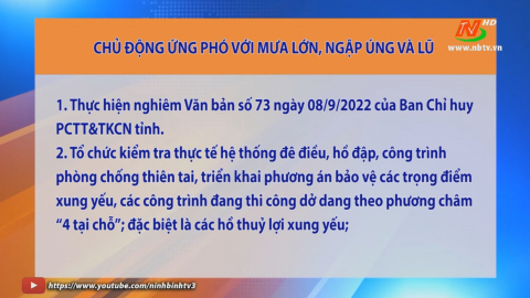 Chủ động ứng ph&oacute; với mưa lớn, ngập &uacute;ng v&agrave; lũ 