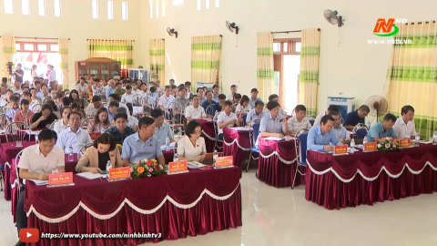 Đo&agrave;n Đại biểu Quốc hội tỉnh tiếp x&uacute;c cử tri huyện Y&ecirc;n M&ocirc; 
