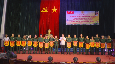 Li&ecirc;n hoan tiếng h&aacute;t Cựu Chiến binh huyện Y&ecirc;n M&ocirc; năm 2024