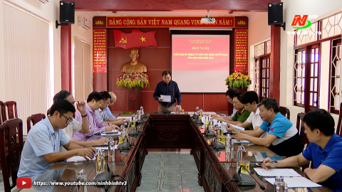 Hội nghị triển khai kế hoạch tổ chức Giải b&oacute;ng chuyền nam tỉnh Ninh B&igrave;nh năm 2023