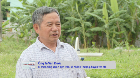 Kh&aacute;nh Thượng x&acirc;y dựng cơ sở hạ tầng n&ocirc;ng th&ocirc;n mới