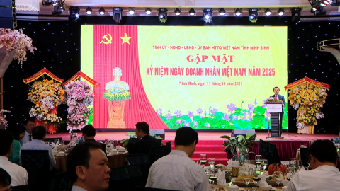 Gặp mặt kỷ niệm Ng&agrave;y Doanh nh&acirc;n Việt Nam năm 2025.