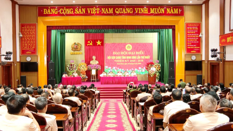 Đại hội đại biểu Hội cựu c&ocirc;ng an nh&acirc;n d&acirc;n Tỉnh lần thứ nhất