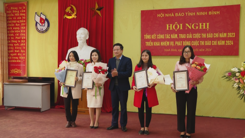 Hội Nh&agrave; b&aacute;o tỉnh triển khai nhiệm vụ năm 2024