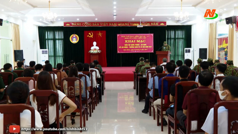 Diễn tập quốc ph&ograve;ng an ninh Sở LĐTB&XH năm 2021
