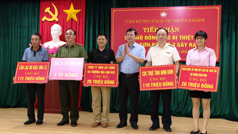  Th&ocirc;ng b&aacute;o thời gian dừng vận động, tiếp nhận ủng hộ đồng b&agrave;o khắc phục thiệt hại do cơn b&atilde;o số 3 g&acirc;y ra