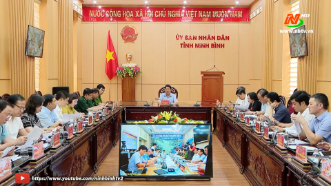 Hội nghị trực tuyến ứng ph&oacute; với cơn b&atilde;o số 3