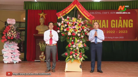 Trường THPT Kim Sơn A khai giảng năm học mới