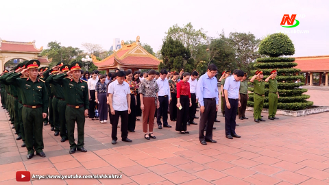 D&acirc;ng hương nh&acirc;n kỷ niệm 195 năm ng&agrave;y th&agrave;nh lập v&agrave; 70 năm giải ph&oacute;ng Kim Sơn
