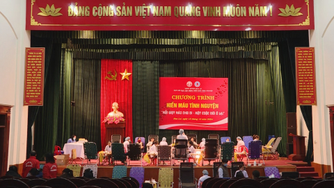 Hoa Lư tổ chức hiến m&aacute;u t&igrave;nh nguyện đợt 2 năm 2024