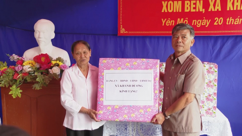 Nhiều hoạt động thiết thực ch&agrave;o mừng đại hội MTTQ c&aacute;c cấp
