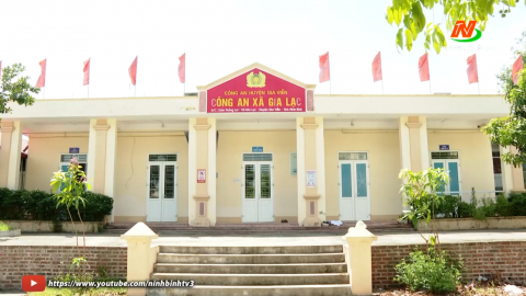 Tăng cường đầu tư trụ sở c&ocirc;ng an x&atilde; tại Gia Viễn