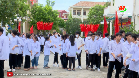 Ninh B&igrave;nh tổ chức th&agrave;nh c&ocirc;ng kỳ thi tốt nghiệp THPT năm 2023