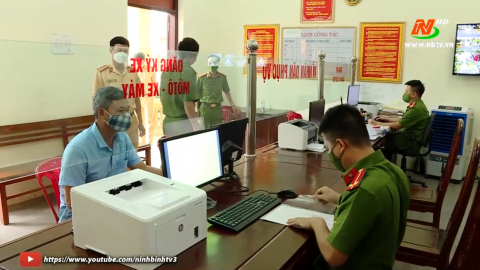 Bắt đầu thực hiện đăng k&yacute; cấp biển số xe tại x&atilde;, huyện
