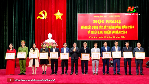 Huyện ủy Kim Sơn triển khai nhiệm vụ c&ocirc;ng t&aacute;c năm 2024
