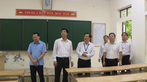 Kiểm tra c&ocirc;ng t&aacute;c tổ chức kỳ thi tuyển sinh lớp 10 THPT