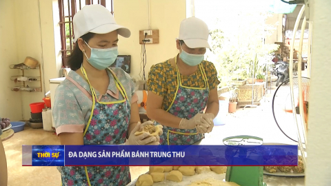 Đa dạng sản phẩm b&aacute;nh Trung thu