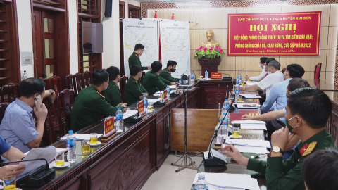 Kim Sơn hiệp đồng ph&ograve;ng chống thi&ecirc;n tai v&agrave; t&igrave;m kiếm cứu nạn