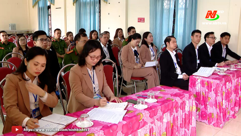Nho Quan đổi mới, n&acirc;ng cao chất lượng sinh hoạt chi bộ
