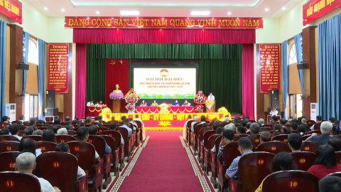 Đại hội đại biểu MTTQ Việt Nam phường H&agrave; Nam, x&atilde; Gia Phong, x&atilde; Ninh Cường lần thứ I, nhiệm kỳ 2025-2030