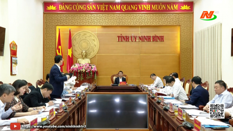 Hội nghị Ban thường vụ Tỉnh ủy ng&agrave;y 11/11/2025
