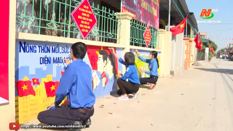 Tuổi trẻ Y&ecirc;n Kh&aacute;nh chung sức x&acirc;y dựng n&ocirc;ng th&ocirc;n mới