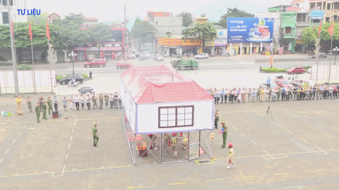 N&acirc;ng cao kiến thức, kỹ năng ph&ograve;ng ch&aacute;y, chữa ch&aacute;y cho người d&acirc;n