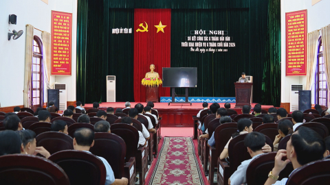 Huyện ủy Y&ecirc;n M&ocirc; triển khai nhiệm vụ 6 th&aacute;ng cuối năm