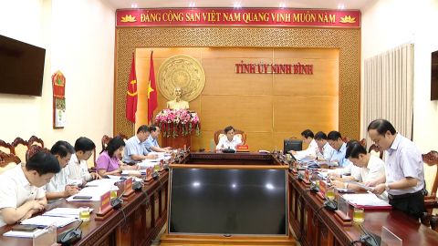 Hội nghị Ban Thường vụ Tỉnh ủy - 9/6/2025