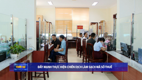 Đẩy mạnh thực hiện chiến dịch l&agrave;m sạch m&atilde; số thuế