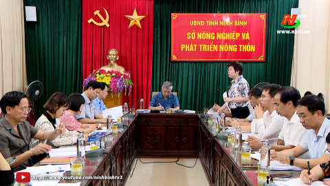 Gi&aacute;m s&aacute;t chuy&ecirc;n đề thực hiện quy định về quản l&yacute; sản phẩm OCOP tại Sở N&ocirc;ng nghiệp v&agrave; Ph&aacute;t triển N&ocirc;ng th&ocirc;n