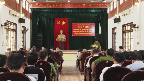Y&ecirc;n Kh&aacute;nh đẩy mạnh phong tr&agrave;o to&agrave;n d&acirc;n bảo vệ ANTQ v&ugrave;ng đồng b&agrave;o c&aacute;c t&ocirc;n gi&aacute;o