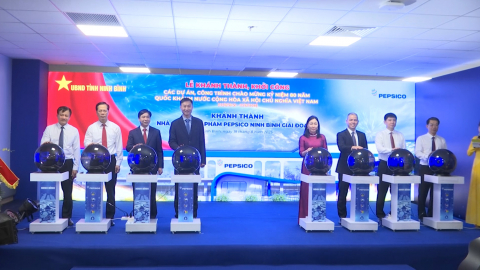 Kh&aacute;nh th&agrave;nh Nh&agrave; m&aacute;y thực phẩm Pepsico Ninh B&igrave;nh giai đoạn I